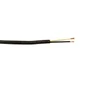250ft 2C 12AWG Premium Phantom Extra Flexible Bulk Speaker Wire FT4 - Black FN-BK-SP02C12-250
