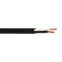 250ft 2C 12AWG Premium Phantom Extra Flexible Bulk Speaker Wire FT4 - Black FN-BK-SP02C12-250