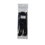 100pk 8 inch cable tie (18lb) - UV & weather resistant nylon 66 - Black (FN-CT-108-100BK)