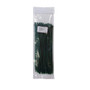 100pk 8 inch cable tie (18lb) - UL94 V-2 nylon 66 - Green (FN-CT-108-100GN)