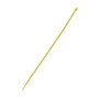 100pk 8 inch cable tie (18lb) - UL94 V-2 nylon 66 - Yellow (FN-CT-108-100YL)
