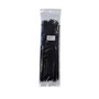 100pk 12 inch cable tie (40lb) - UV & weather resistant nylon 66 - Black (FN-CT-212-100BK)