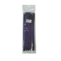 100pk 12 inch cable tie (40lb) - UL94 V-2 nylon 66 - Purple (FN-CT-212-100PR)