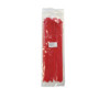 100pk 12 inch cable tie (40lb) - UL94 V-2 nylon 66 - Red (FN-CT-212-100RD)