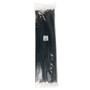 100pk 24 Inch Cable Tie (175lb) - UV & Weather Resistant Nylon 66 - Black (FN-CT-424-100BK)