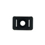 100pk Cable Tie Screw Mount Base 15.2x9.4x6.8mm - Black (FN-CT-SM01-BK)