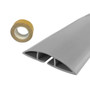 Floor track cord cover with adhesive tape - GREY (FN-RW-FT100-GY)