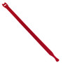 12 inch by 1/2 inch Rip-Tie Light Duty Strap - Red - Roll of 25 (FN-VL-ST50-12RD-25)