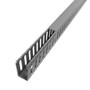 6ft Plastic Wiring Duct with Cover 1x2 - Grey FN-WD-1020-GY