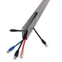 6ft Plastic Wiring Duct with Cover 1x3 - Grey FN-WD-1030-GY