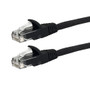 1ft RJ45 Cat5e 350MHz Molded Patch Cable - Black (FN-CAT5E-01BK)