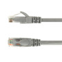 7ft RJ45 Cat5e 350MHz Molded Patch Cable - Grey (FN-CAT5E-07GY)