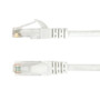 15ft RJ45 Cat5e 350MHz Molded Patch Cable - White (FN-CAT5E-15WH)