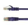 100ft RJ45 Cat6 550MHz Molded Patch Cable - Purple (FN-CAT6-100PR)