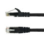 1ft Cat6a UTP 10GB Molded Patch Cable - Black (FN-CAT6A-01BK)