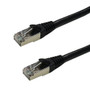 3ft Cat6a SSTP 10GB Molded Patch Cable - Black (FN-CAT6AS-03BK)