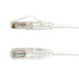 2ft Cat6a UTP 10Gb Ultra-Thin Patch Cable - White (FN-CAT6AUT-02WH)