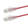 6ft Cat6a UTP 10Gb Ultra-Thin Patch Cable - Red (FN-CAT6AUT-06RD)