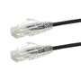 7ft Cat6a UTP 10Gb Ultra-Thin Patch Cable - Black (FN-CAT6AUT-07BK)