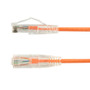 8ft Cat6a UTP 10Gb Ultra-Thin Patch Cable - Orange (FN-CAT6AUT-08OR)