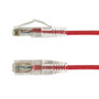 8ft Cat6a UTP 10Gb Ultra-Thin Patch Cable - Red (FN-CAT6AUT-08RD)