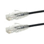 20ft Cat6a UTP 10Gb Ultra-Thin Patch Cable - Black FN-CAT6AUT-20BK