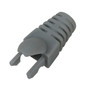RJ45 Molded Style Boot - Grey - Pack of 100 FN-CN-BTM6-GY-100