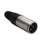 XLR Male Solder Connector Nickel, Gold Plated (FN-CN-XLRM)