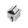 Countertop Pop-up Power Receptacle Box (20A 125V) + 2x USB  - Stainless Steel (FN-PW-CBPU-SS)