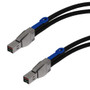 0.5m HD mini-SAS (SFF-8644) to HD Mini-SAS (SFF-8644) 12G Cable - 28AWG (FN-MS-200-0.5M)