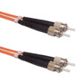 100ft (30m) Multimode Duplex ST/ST 62.5 micron Fiber Cable - 3mm Jacket (FN-FO-100-100)