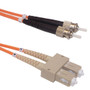 3ft (1m) Multimode Duplex SC/ST 62.5 micron Fiber Cable - 3mm Jacket (FN-FO-103-03)
