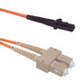 10ft (3m) Multimode Duplex MTRJ/SC 62.5 micron Fiber Cable - 1.8mm Jacket (FN-FO-107-10)