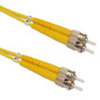 6ft (2m) singlemode duplex ST/ST 9 micron Fiber Cable - 2mm jacket OFNR (FN-FO-200B-06R)