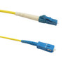 6ft (2m) Singlemode Simplex LC/SC 9 micron Fiber Cable - 3mm Jacket (FN-FO-609-06)
