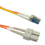 10ft (3m) Mode Conditioning Cable 62.5 Micron - 3mm jacket LSZH SC to LC Off-set (FN-FO-MC109-10-LC)