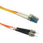 6ft (2m) Mode Conditioning Cable 62.5 Micron - 3mm jacket LSZH ST to LC Off-set (FN-FO-MC110-06-LC)