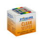 Sticklers® Cleanwipes - 100 Wipes per Box, Cleans up to 400 End Faces (FN-FO-MCC-WCS100)