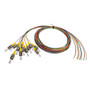 3m ST/UPC singlemode simplex 9 micron 900um pigtail (12-pack) - color coded (FN-FO-PT600-10R-12PK)