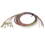 3m LCPC multimode simplex 50 micron OM2 900um pigtail 12-pack - color coded FN-FO-PT708-10R-12PK