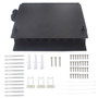 Indoor 16-Port Metal Fiber Optic Terminal Box - Black (FN-PP-F1520-BK)
