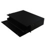 2.25U LGX Style Sliding Panel (holds 6 cassettes) - Black