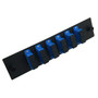 Loaded Adapter Panel with 6 x Duplex SCUPC Singlemode - Black