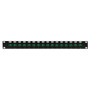 16-port LC/LC APC Singlemode 9u Duplex Patch Panel, 19" Rackmount 1U (FN-PP-FO208A-16)