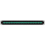 16-port LCLC Multimode 50u OM34 Duplex Patch Panel 19 Rackmount 1U FN-PP-FO408-16