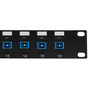 16-port SC/SC Singlemode 9u Simplex Patch Panel, 19" Rackmount 1U (FN-PP-FO604-16)