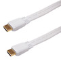 6ft HDMI High Speed w/Ethernet 4K*2K, 60Hz flat cable FT4  - White (FN-HDMI-140F-06WH)