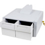 Ergotron SV Primary Storage Drawer Double Tall - 4536 g Weight Capacity - Gray White 97-990