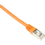 Black Box Cat6 250-MHz Shielded, Stranded Cable SSTP (PIMF), PVC, Orange, 5-ft. (1.5-m) - 4.9 ft Category 6 Network Cable for Network (Fleet Network)
