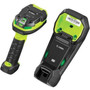 Zebra LI3678 Handheld Barcode Scanner - Wireless Connectivity - 1D - Imager - Bluetooth - Industrial Green Black LI3678-SR3U4210S1W